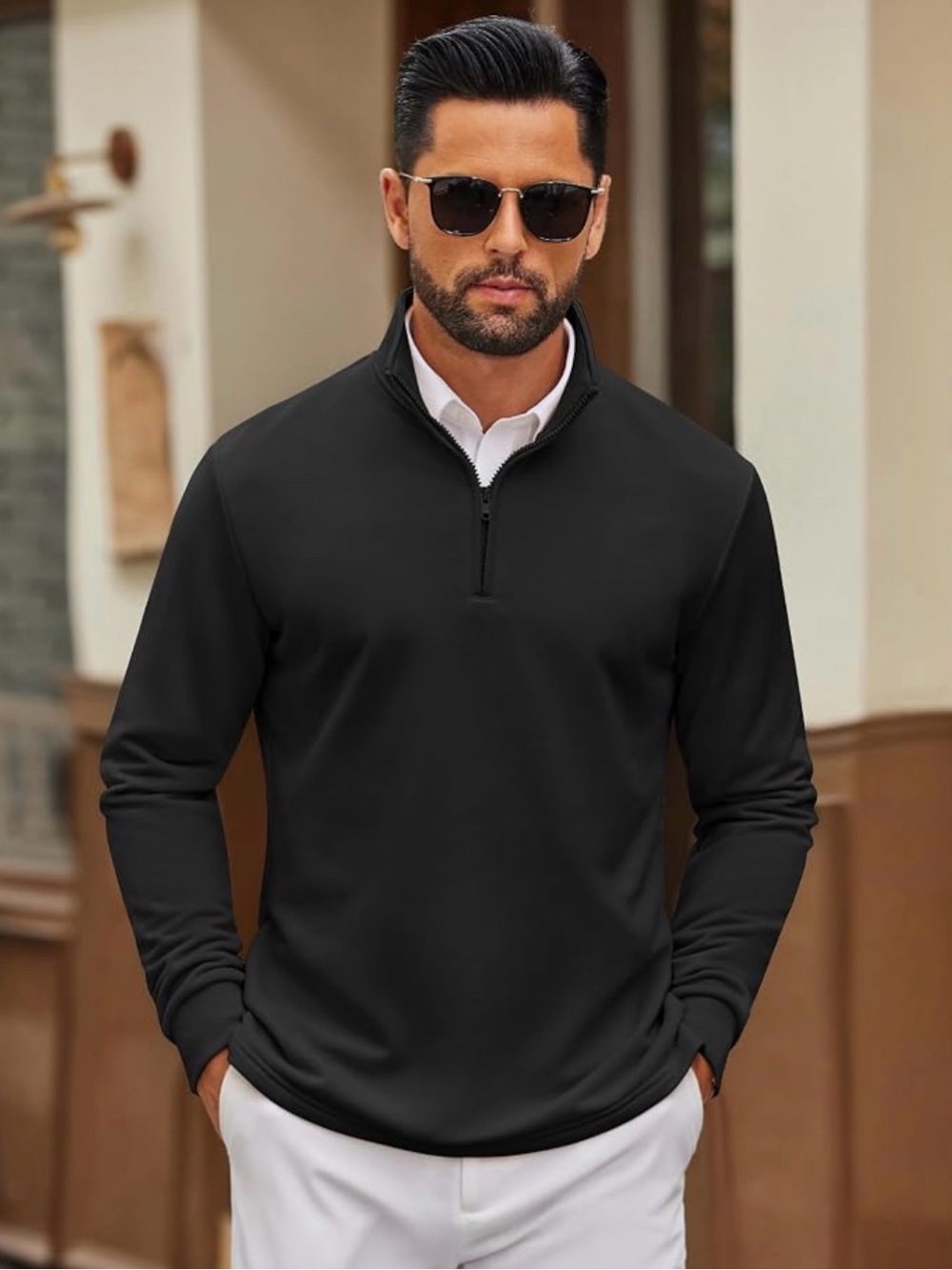 Men’s quarter zip pullover